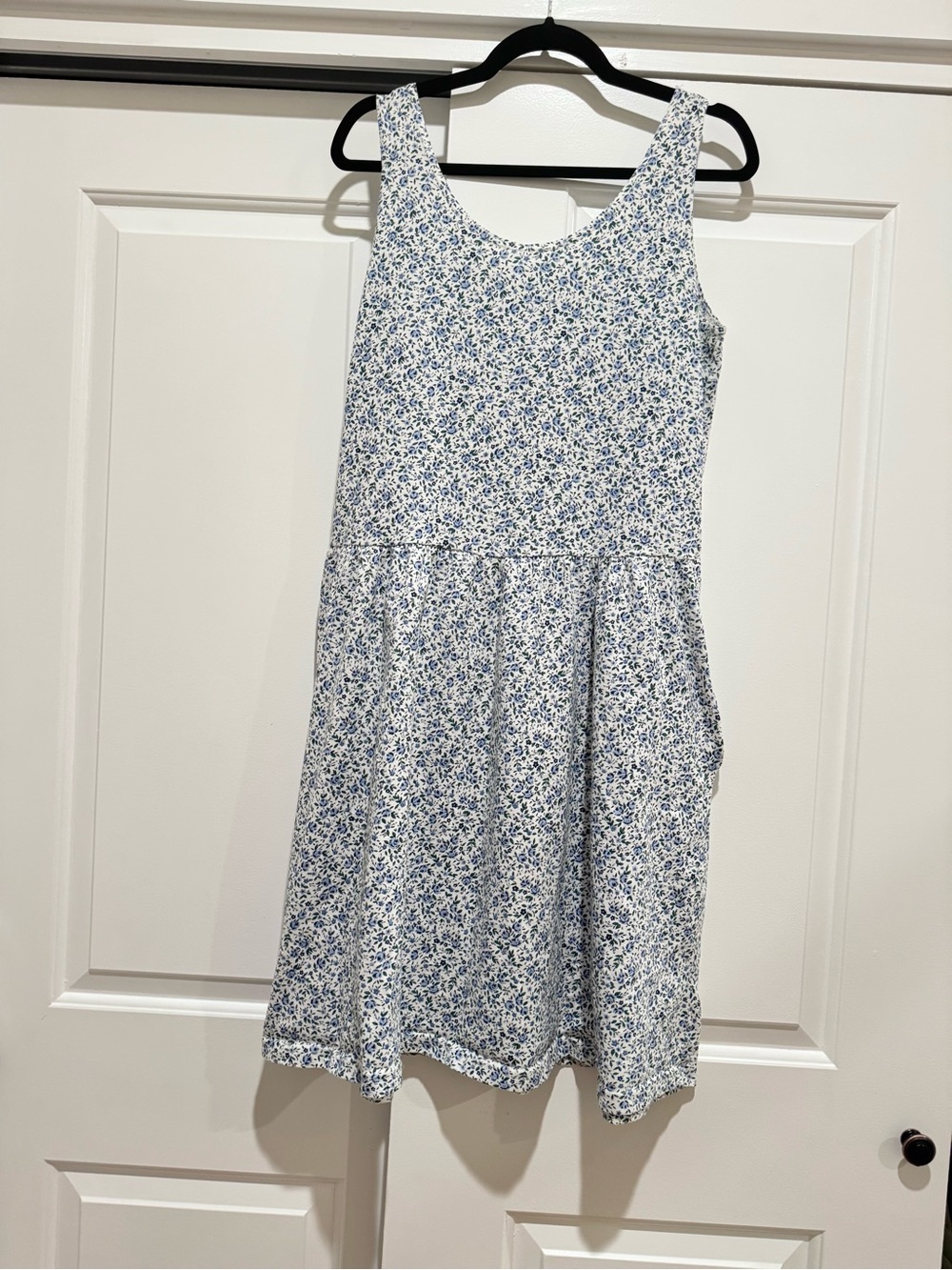Originals Floral Blue Dress, size Large